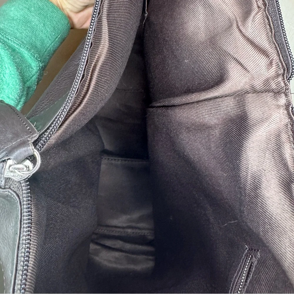 TANO NYC Genuine Leather Backpack Brown Soft Leather Minimalist‎ Bag